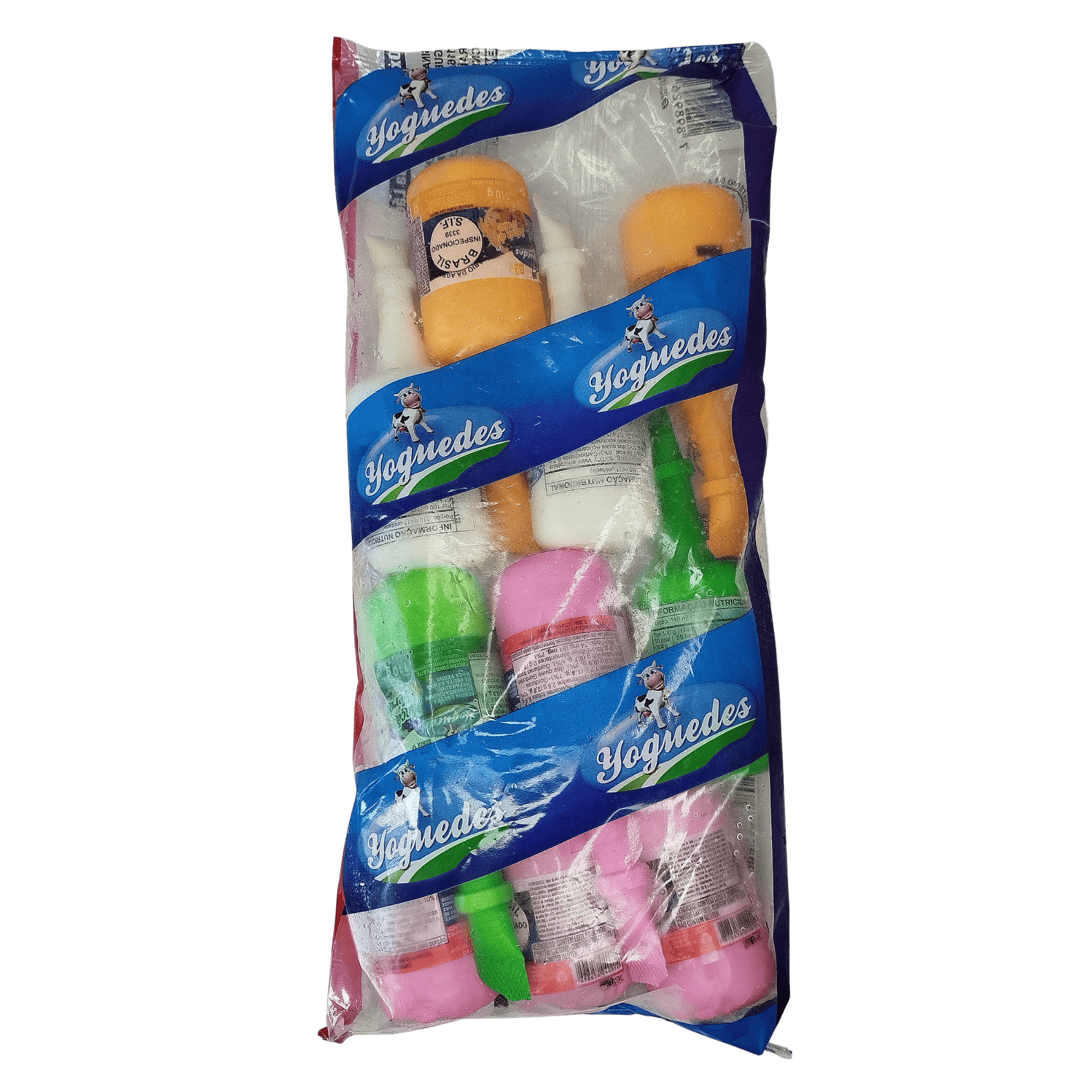 BEBIDA LÁCTEA YOGUEDES KIT/10 POPO SABORES SORTIDOS 110G