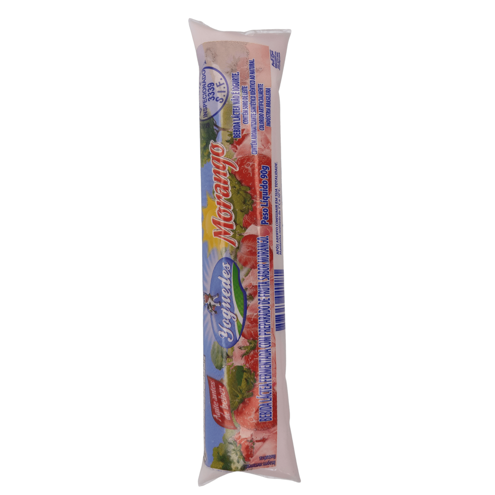 BEBIDA LÁCTEA YOGUEDES MORANGO SACHÊ 90G