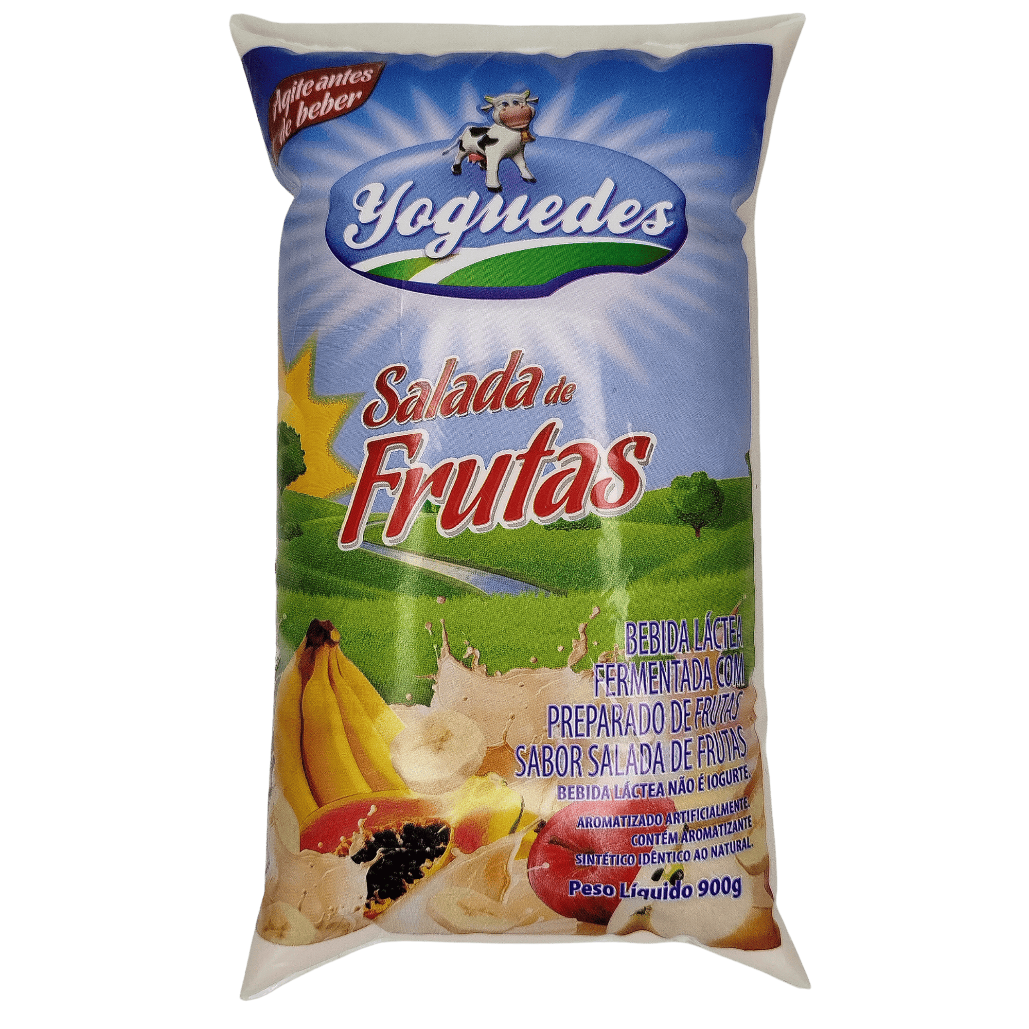 BEBIDA LÁCTEA YOGUEDES SALADA DE FRUTAS SACHÊ 900G
