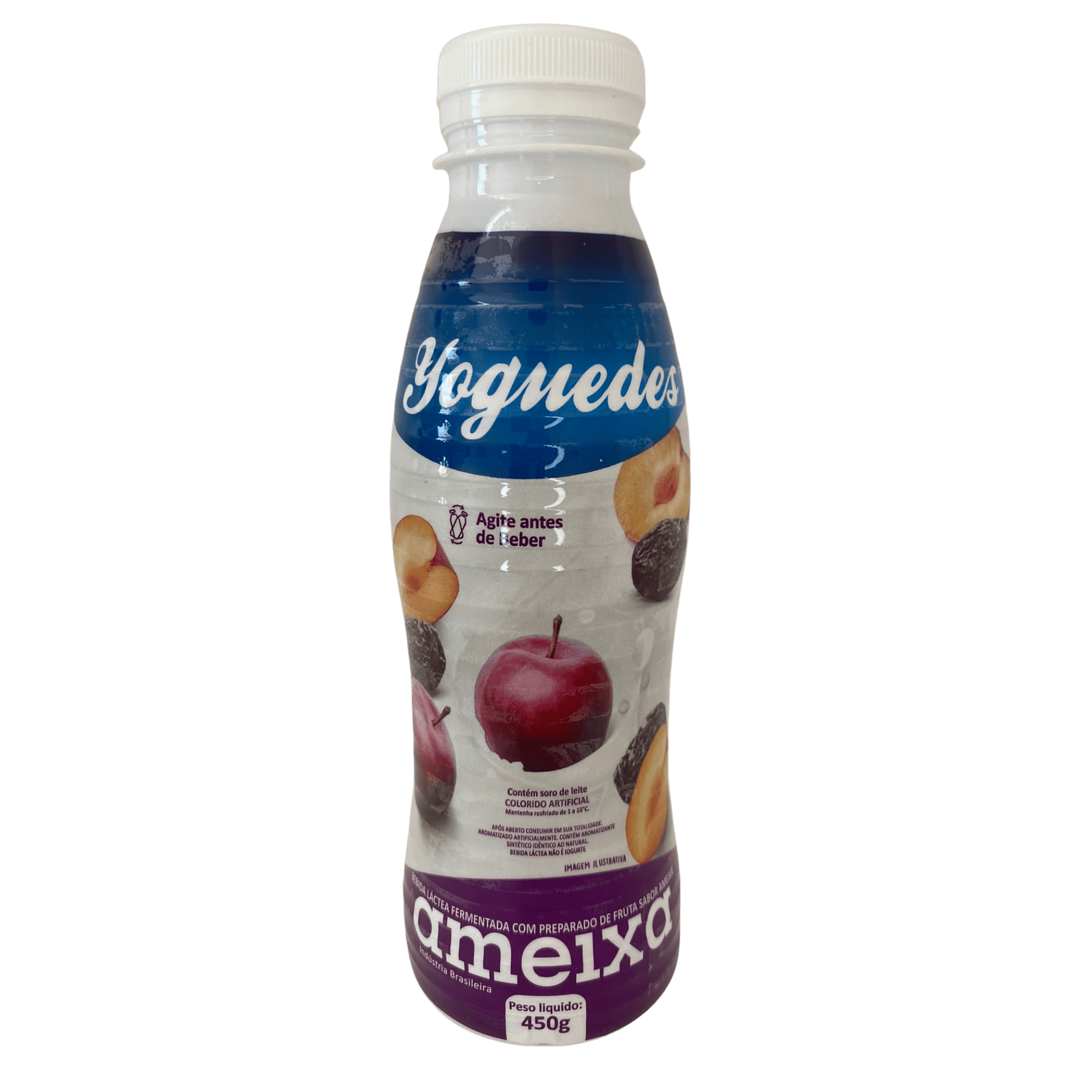 BEBIDA LÁCTEA YOGUEDES SLEEVE AMEIXA 450G