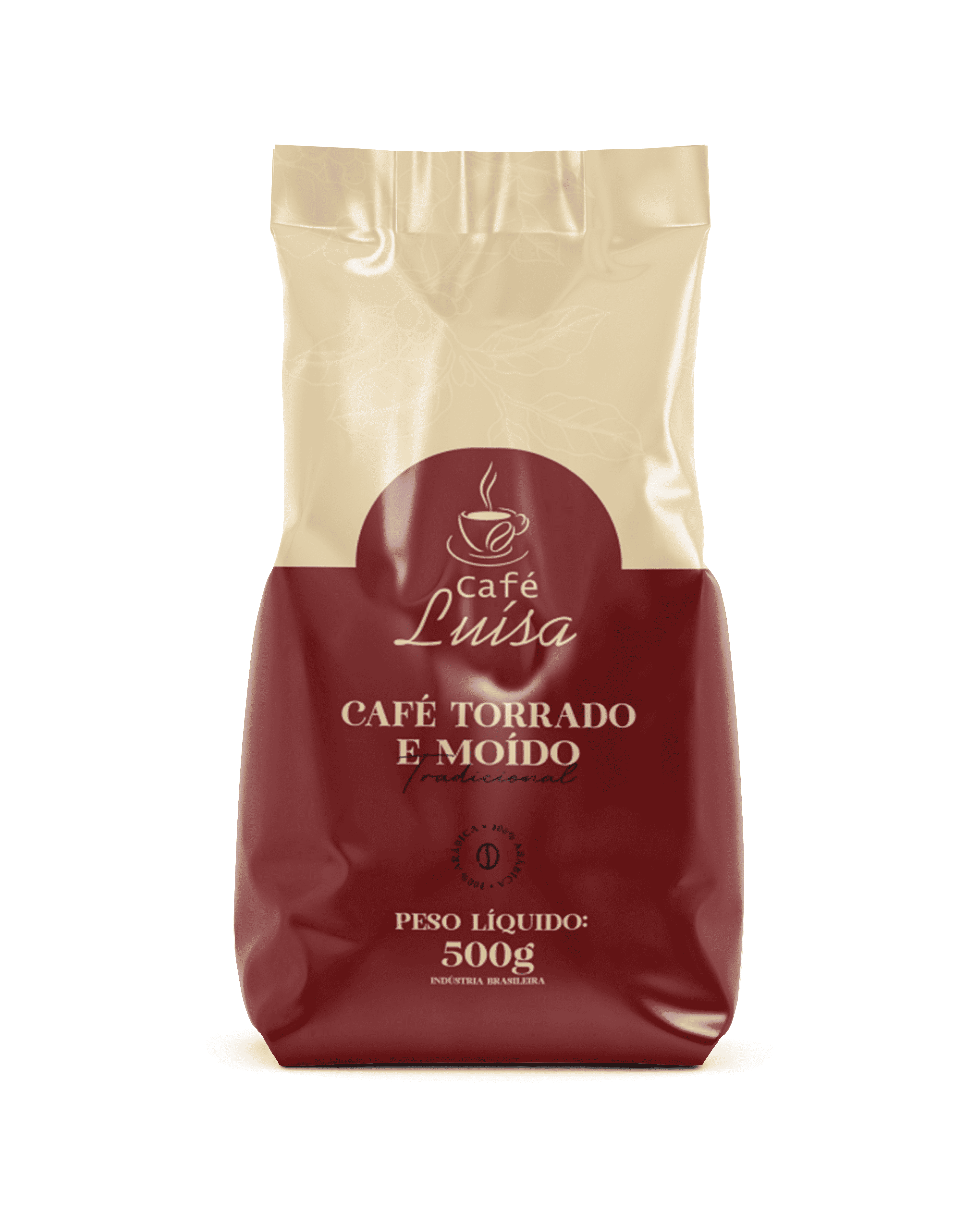 CAFÉ TORRADO E MOÍDO LUIZA Tradicional Almofada 500G